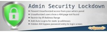 Admin Login Security Lockdown Suite 
