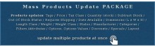 Mass Products Update PACKAGE