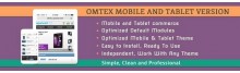 Omtex - Mobile and Tablet Version 