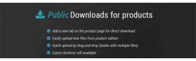 Public Downloads for Product