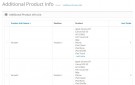 Additional Product Info Fields OpenCart v1.2