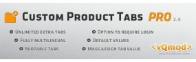 Custom Product Tabs PRO / Unlimited Tabs 