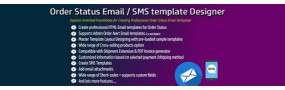 Order Status Email and SMS Template Designer