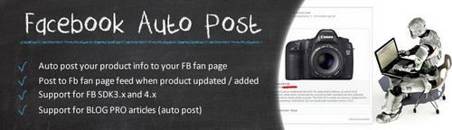 Facebook Auto Post OC1.5.x, OC2.x