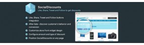 SocialDiscounts - Like/Share/Tweet to get a Discount