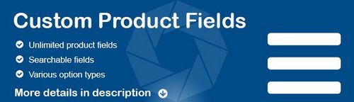 Custom Product Fields OpenCart v3.0.1