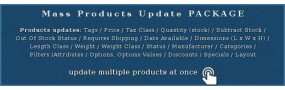 Mass Products Update PACKAGE