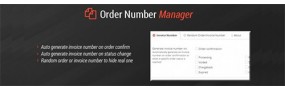 Order Number Manager