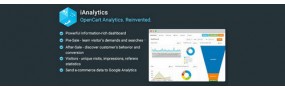 iAnalytics - OpenCart Analytics. Reinvented