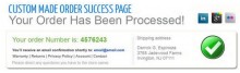 Edit Success Page 