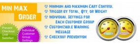 Min/Max Order Limits - Per Customer Group