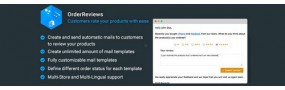 OrderReviews - Email Clients to Rate and Review Products