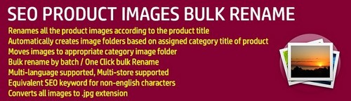 Product Image Bulk Rename - SEO Image Name v6.4