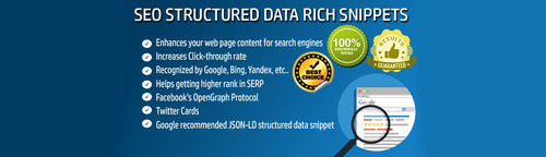 SEO Structured Data - Rich Snippets - Microdata OpenCart