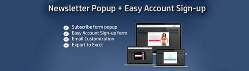 Multi-Purpose Popup/Subscribe - Signup - Login Popup