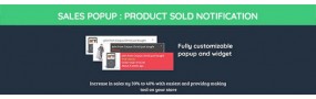 Sales Popup - Product Sold Notification