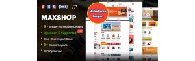 MaxShop - Responsive Multipurpose OpenCart Theme
