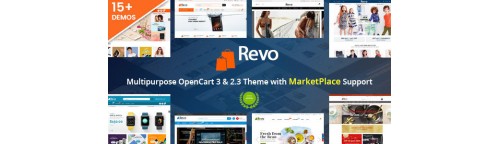 Revo - Drag & Drop Multipurpose OpenCart v1.0.9, v1.2.7